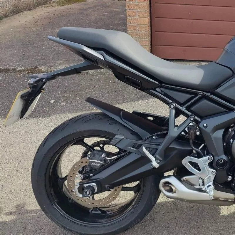 Pyramid Hinterradabdeckung Verlängerung Schwarz Matt Triumph Tiger 660 Sport 2022-