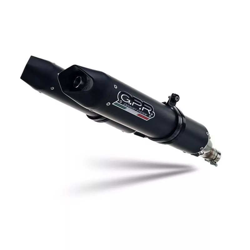 Ducati 749 2003-2007, Furore Nero, Dual Homologated legal slip-on exhaust including removable db killers and link pipes 0