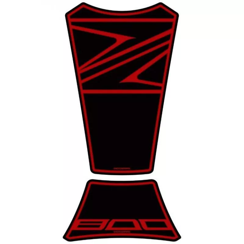 Motografix Kawasaki Z 800 3D Gel Tank Pad Protector TK019KR
