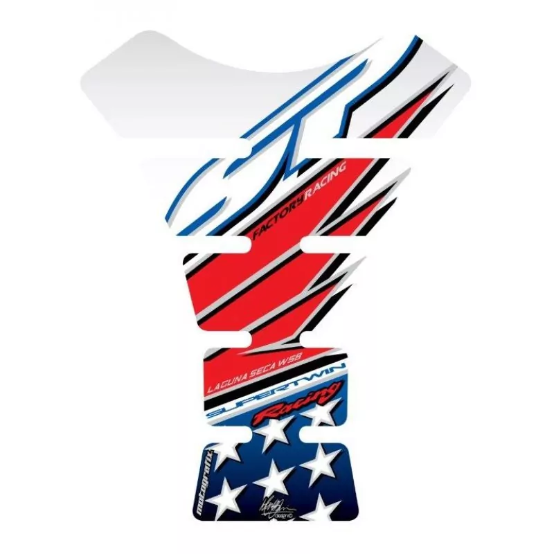 Motografix Honda V2 VTR SP1 / SP2 3D Gel Tank Pad Protector TH003CE