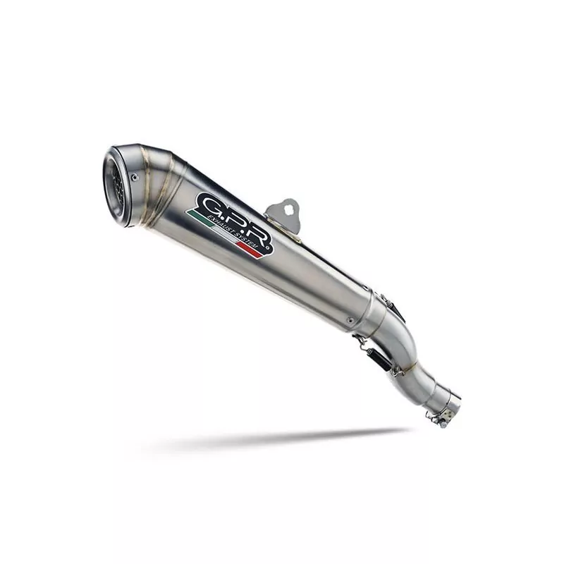 Honda X-Adv 750 2016-2020, Powercone Evo, Homologated legal slip-on exhaust including removable db killer and link pipe