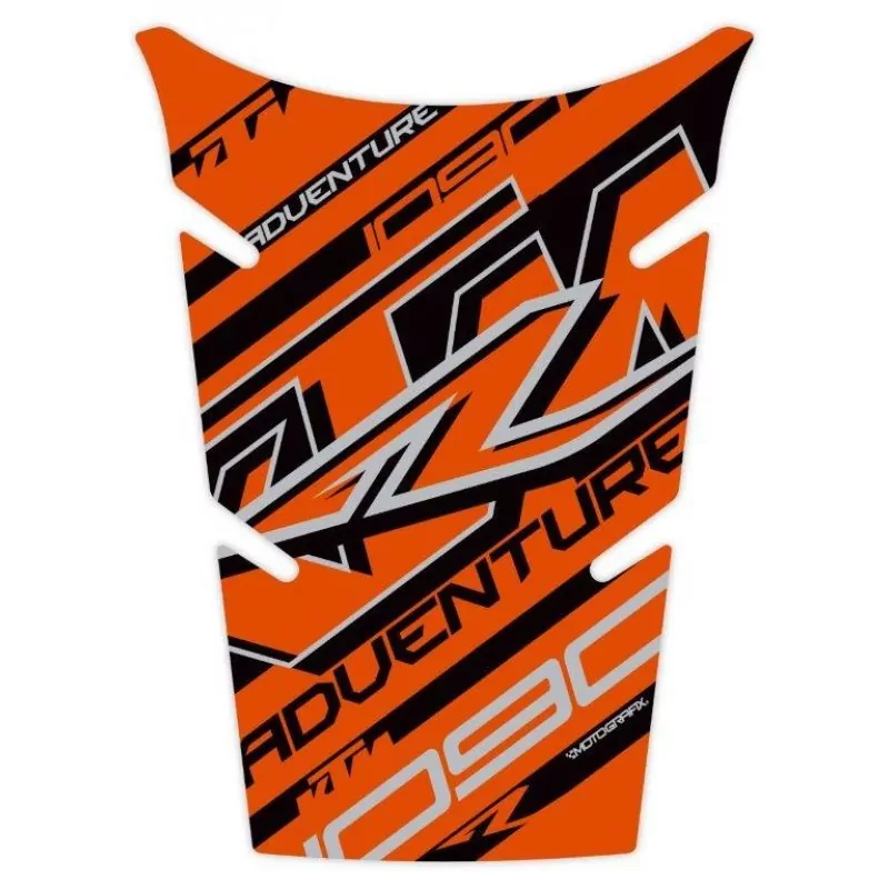 Motografix KTM 1090 Adventure Factory 3D Gel Tank Pad Protector TKTM06O