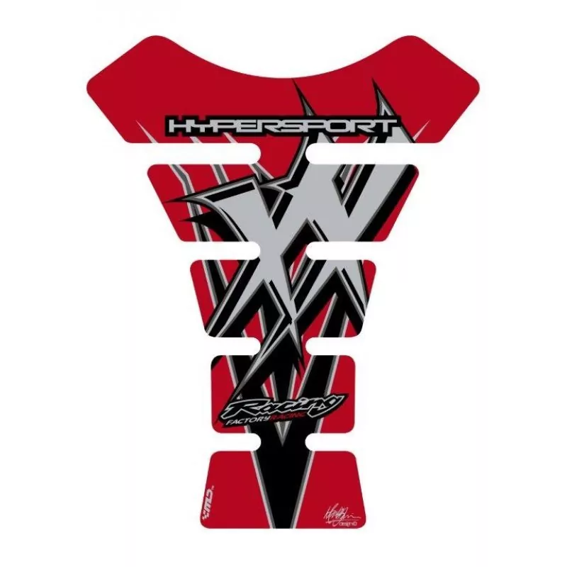 Honda CBR 1100 XX Blackbird Motografix 3D Gel Tank Pad Protector TH011R