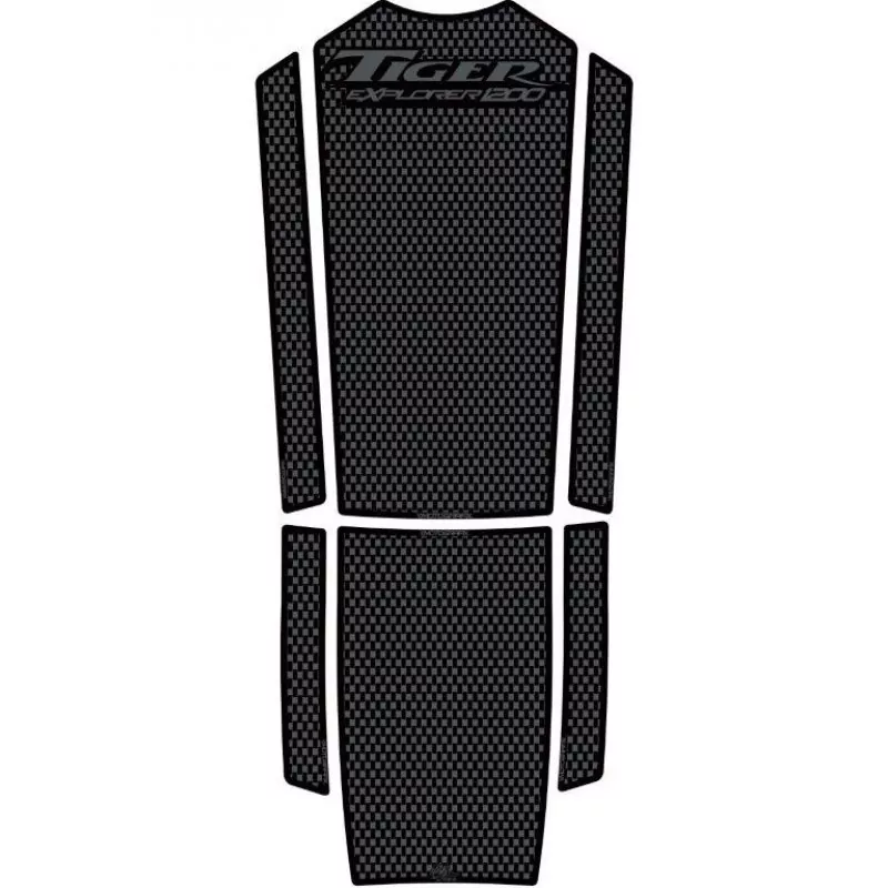 Motografix Triumph Tiger Explorer 1200 Carbon 3D Gel Tank Pad TT019C