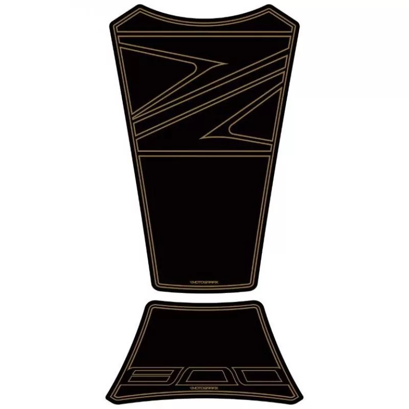Motografix Kawasaki Z 800 3D Gel Tank Pad Protector TK019KA