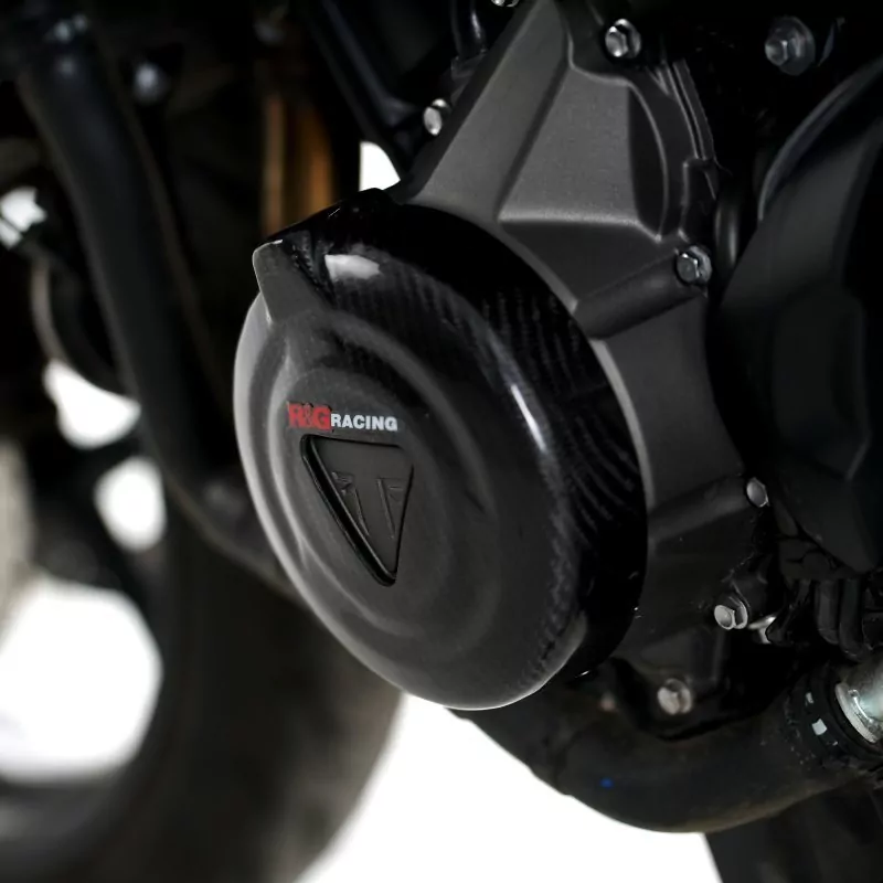 R&G Carbon Lichtmaschine Protektor Triumph Trident 660 / Tiger 660