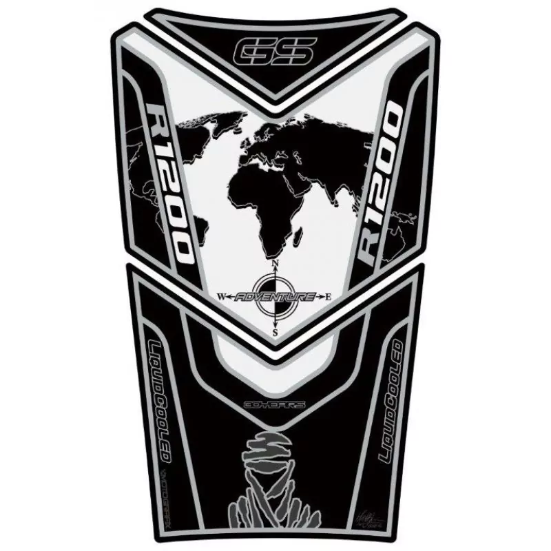 BMW R 1200 GS LC Motografix 3D Gel Tank Pad Protector TB021PK