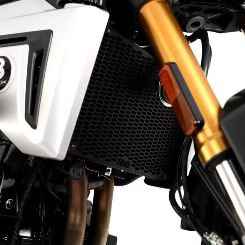 R&G Kühlergitter Schutz PRO BLACK Wasserkühler Suzuki GSX-8 T|TT / GSX-8 S|R
