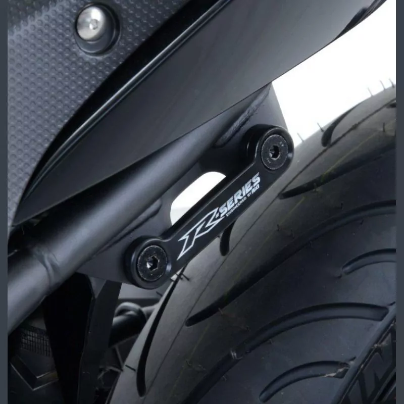 R&G hintere Fußrastenabdeckung Yamaha YZF-R 25 / R3 (BLP0049BK)