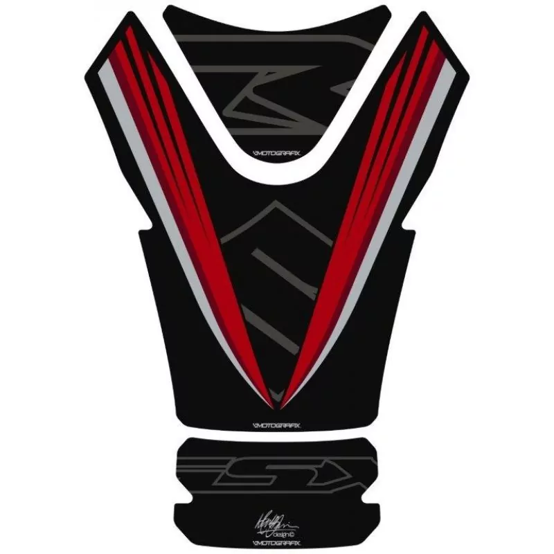 Motografix Racing Suzuki GSX-R 1000 2017- 3D Gel Tank Pad Protector TS031KR
