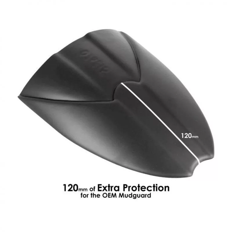 Pyramid Hinterradabdeckung Verlängerung Schwarz Matt Triumph Speed Triple 1050 / RS / RS