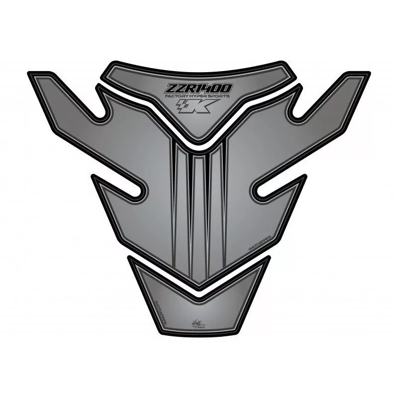 Kawasaki ZZR 1400 Motografix 3D Gel Tank Pad Protector TK020S