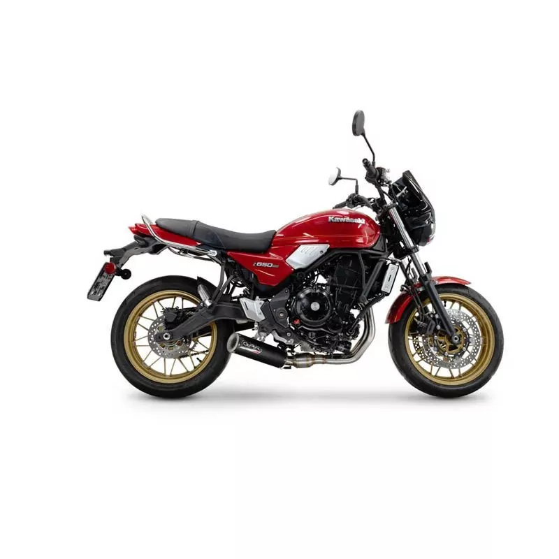 GPR Exhaust für Kawasaki Z 650 RS 2024-2025, M3 Black Titanium, Racing full system exhaust, including removable db killer/spark