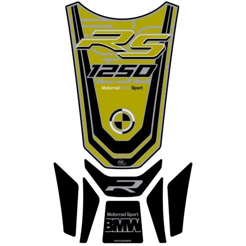 BMW R 1250 RS Motografix 3D Gel Tank Pad Protector TB044AY
