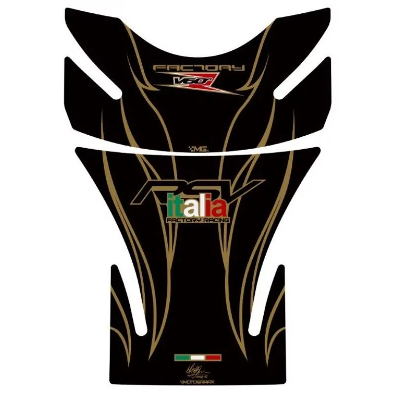 Aprilia RSV V60° Motorcycle Tank Pad Motografix 3D Gel Protector TA017KA