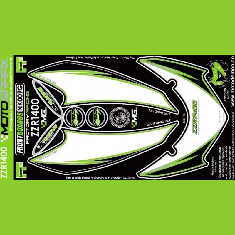 Motografix Steinschlagschutz vorn Kawasaki ZZR 1400 NK009G