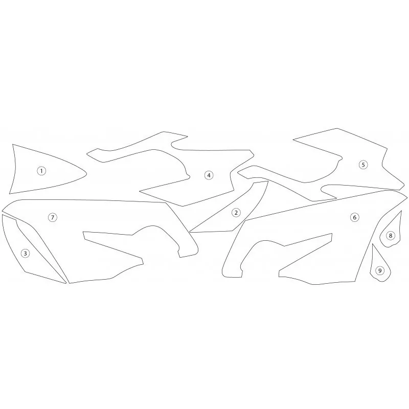 R&G Steinschlagschutz Second Skin für BMW R 1200 RT 2014-2018 / R 1250 RT 2019-2020