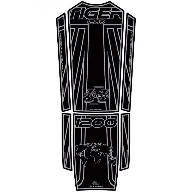 Motografix Triumph Tiger Explorer 1200 3D Gel Tank Pad TT028KJ