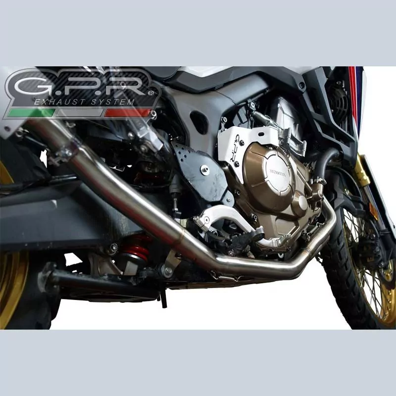 Honda Crf 1000 L Africa Twin 2018-2020, Decatalizzatore, Decat pipe Fits both original silencers and GPR pipes