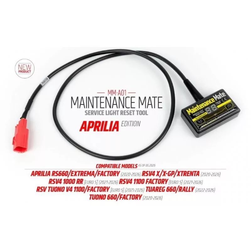 Healtech Service light reset tool for Aprilia motorcycles MM-A01