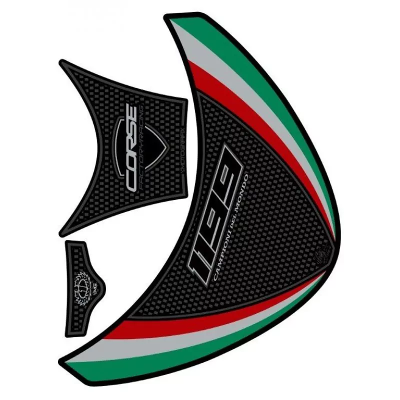 Ducati 1199 Panigale 2012- Motografix 3D Gel Tank Pad Protector TD020CT