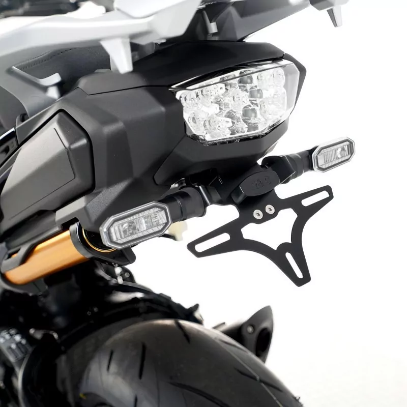 R&G Premium Kennzeichenhalter "SHORT Black" Suzuki GSX-S 1000 GT 2022- / GX 2024-