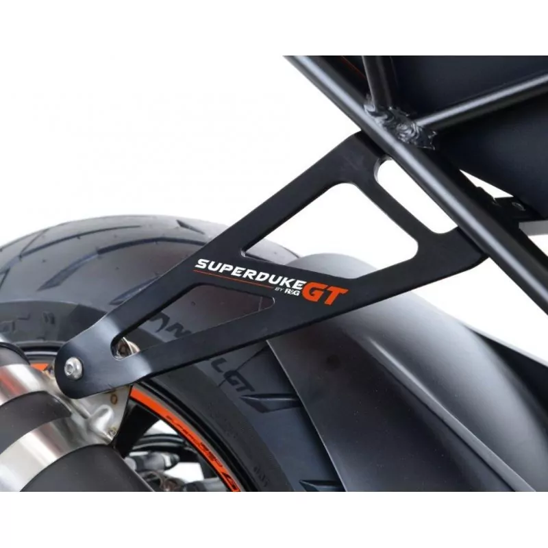 R&G Racing Auspuffhalter BLACK KTM Super Duke 1290 GT 2016-