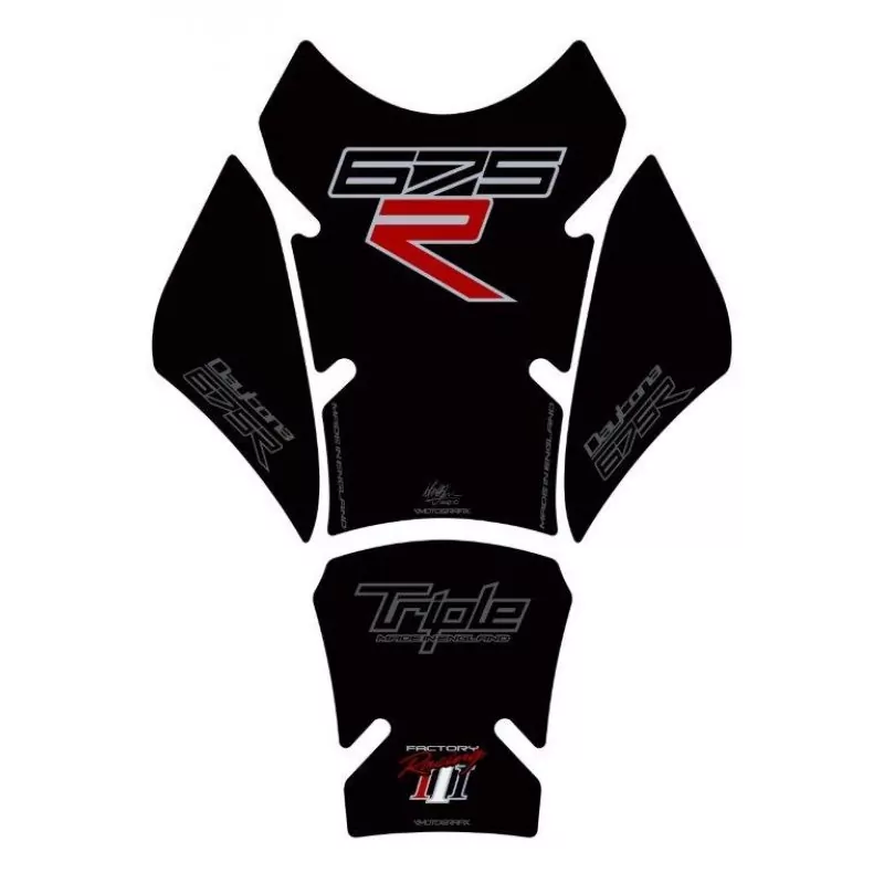 Motografix Triumph Daytona 675 R 3D Gel Tank Pad Protector TT022KK