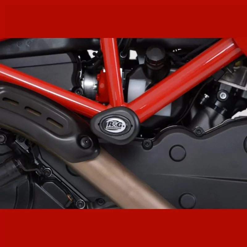 R&G Sturzpads Set "No Cut" Ducati Hyperstrada 821 / 939 2013-