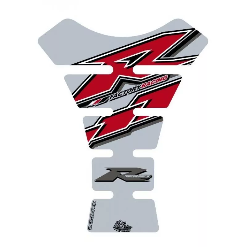 Motografix Yamaha YZF R6 / R1 / R25 / R3 3D Gel Tank Pad Protector TY002S