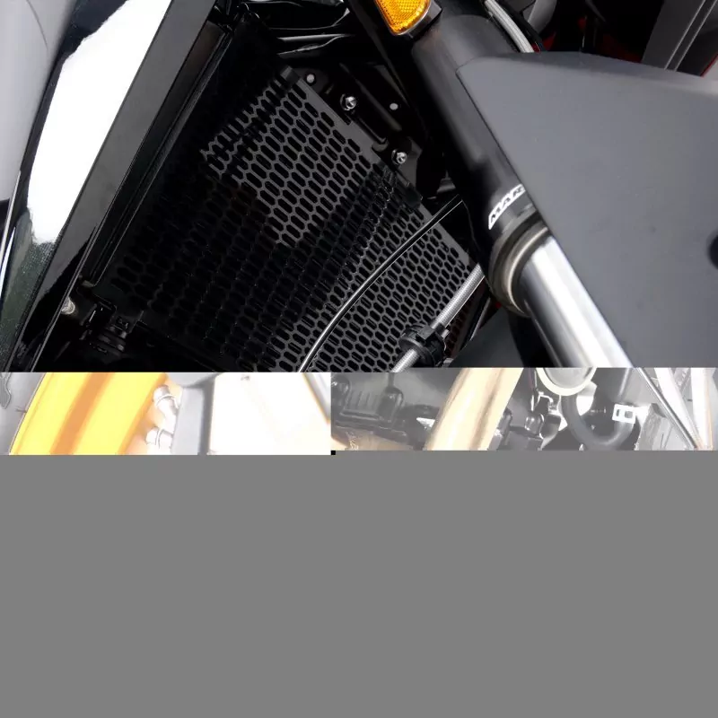 R&G Kühlergitter Schutz PRO BLACK Wasserkühler Moto Morini X CAPE 649 2021-