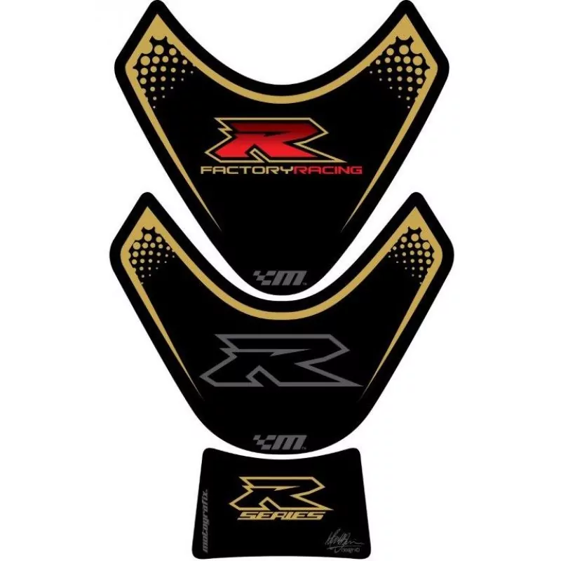 Motografix Suzuki GSX-R 600 750 1000 3D Gel Tank Pad Protector TS021KG