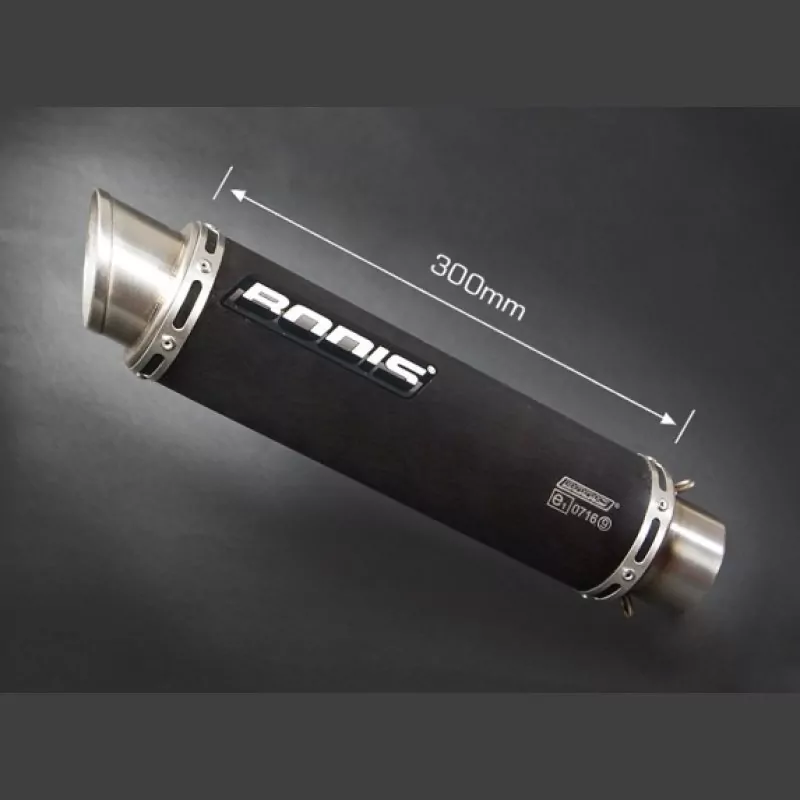 Bodis GP1 schwarz Auspuff Yamaha YZF R1 2009-2014 RN 22