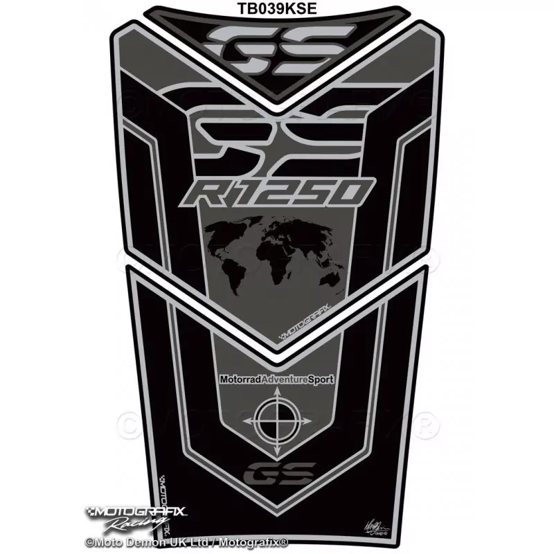 BMW R 1250 GS Adventure Motografix 3D Gel Tank Pad Protector TB039KSE