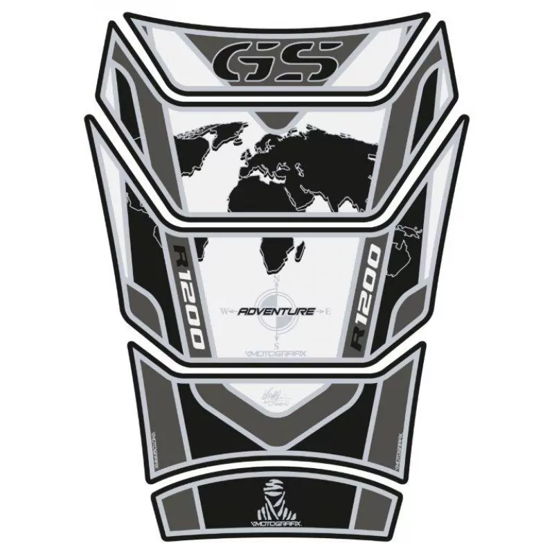 BMW R 1200 GS Motografix 3D Gel Tank Pad Protector TB028WK