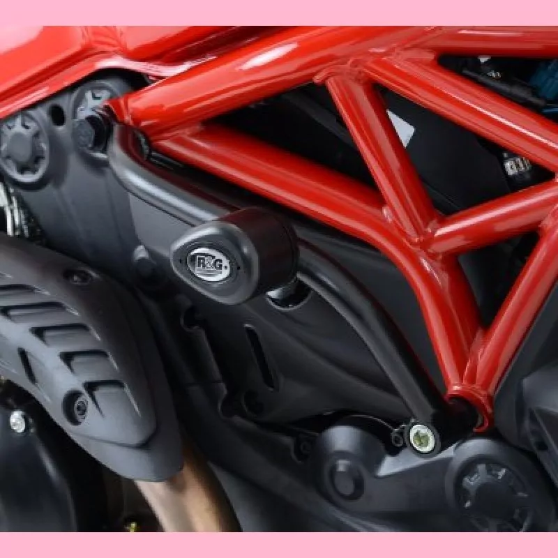 R&G Sturzpads "No Cut" Ducati Monster 821 / 1200 / 1200 R 2014-