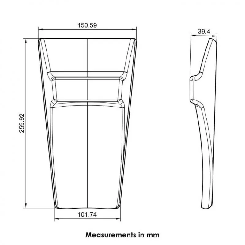 Pyramid Federbein Schutz Platte Schwarz Matt Triumph Tiger 900 / GT / Rally / PRO / Tiger Sport 850