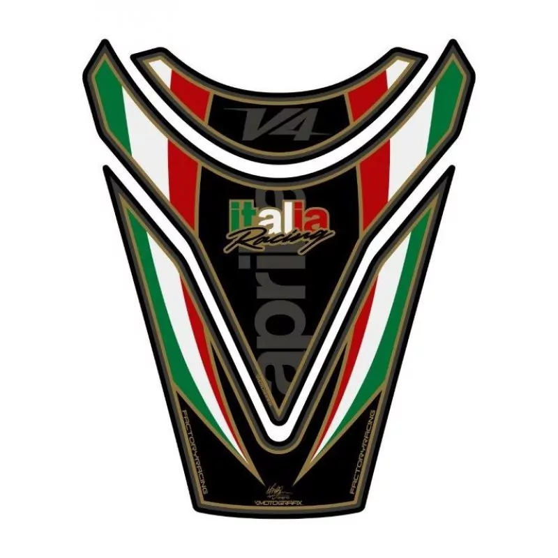 Aprilia RSV 4 / Tuono V4 Tank Pad Motografix 3D Gel Protector TA021K