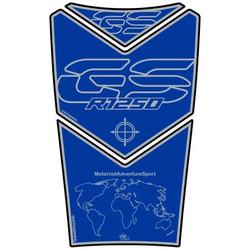 BMW R 1250 GS Adventure Motografix 3D Gel Tank Pad Protector TB041BS