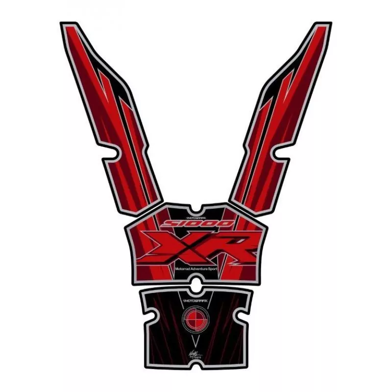 Motografix BMW S 1000 XR Motografix 3D Gel Tank Pad Protector TB033RR