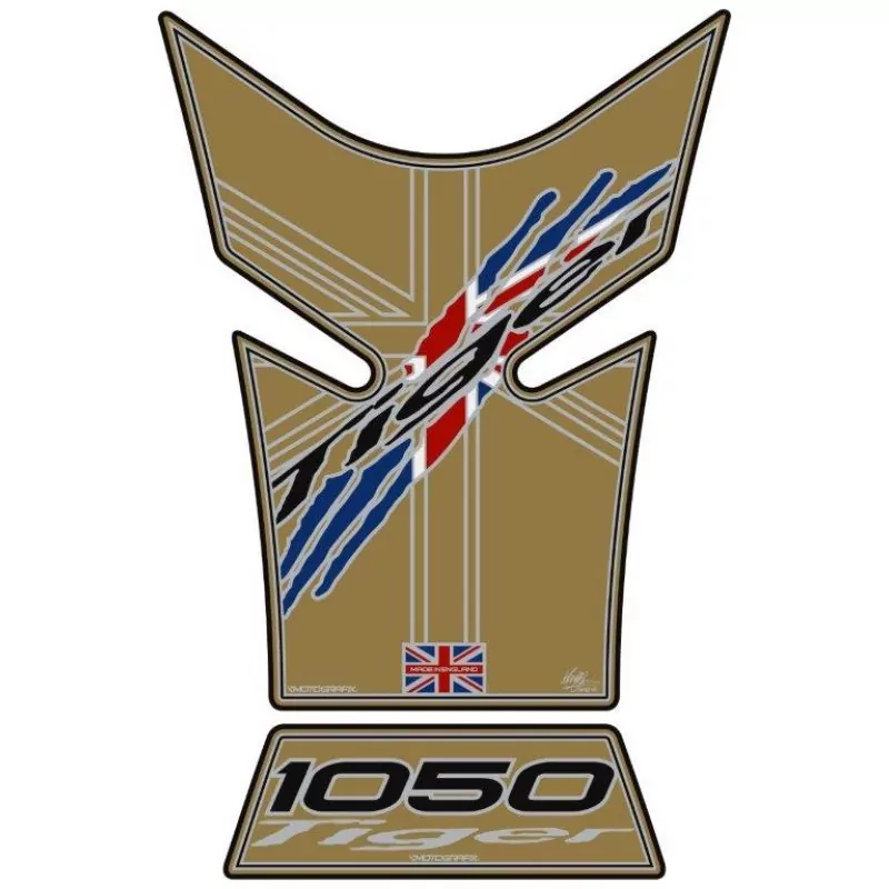 Motografix Triumph Tiger 1050 3D Gel Tank Pad Protector TT030A