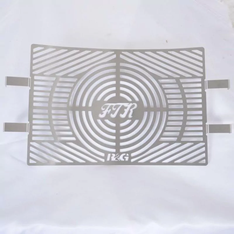 R&G Kühlergitter Wasserkühler Schutz Edelstahl Indian FTR 1200 2019-