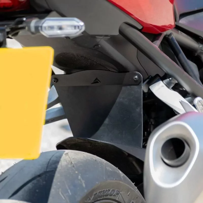 Pyramid Federbein Schutz Platte Schwarz Matt Honda CB 1000 Hornet | SP 2024-