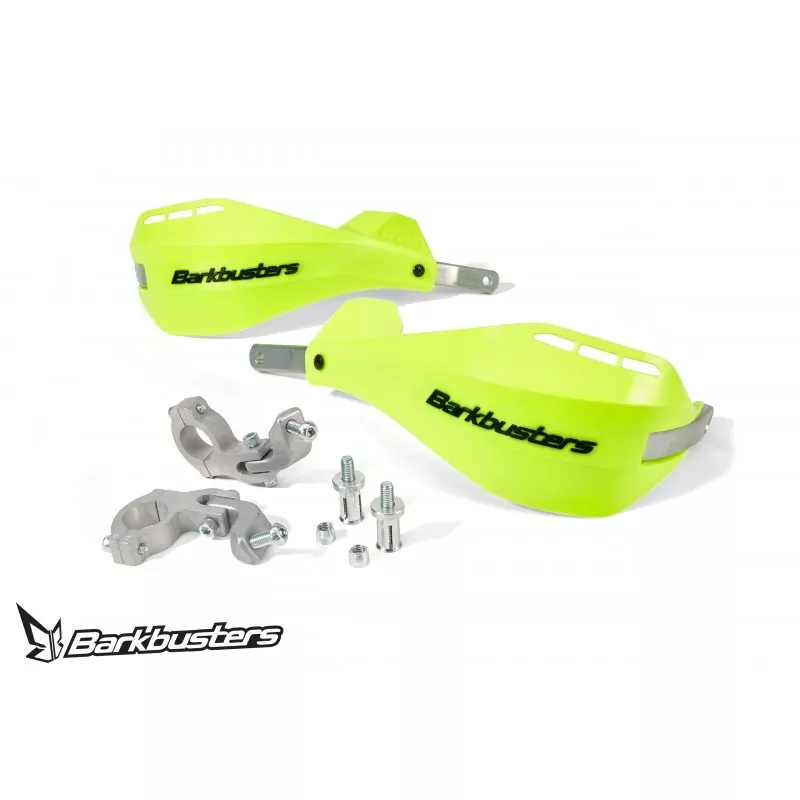 BarkBusters NEW EGO HandGuard Kit (Zwei-Punkt-Kegelhalterung) with Multi Fit Klemmen