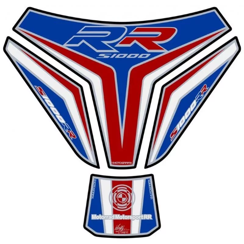 BMW S 1000 RR Motografix 3D Gel Tank Pad Protector TB023MSB