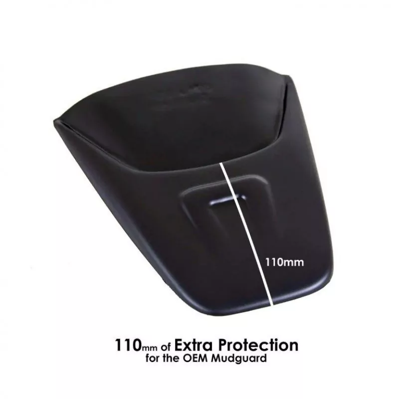 Pyramid Hinterradabdeckung Verlängerung Schwarz Matt BMW S 1000 XR 2015-2019