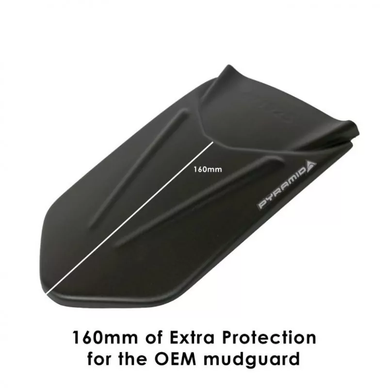 Pyramid Hinterradabdeckung Verlängerung Schwarz Matt Honda CB 1000 Hornet|SP 2024-