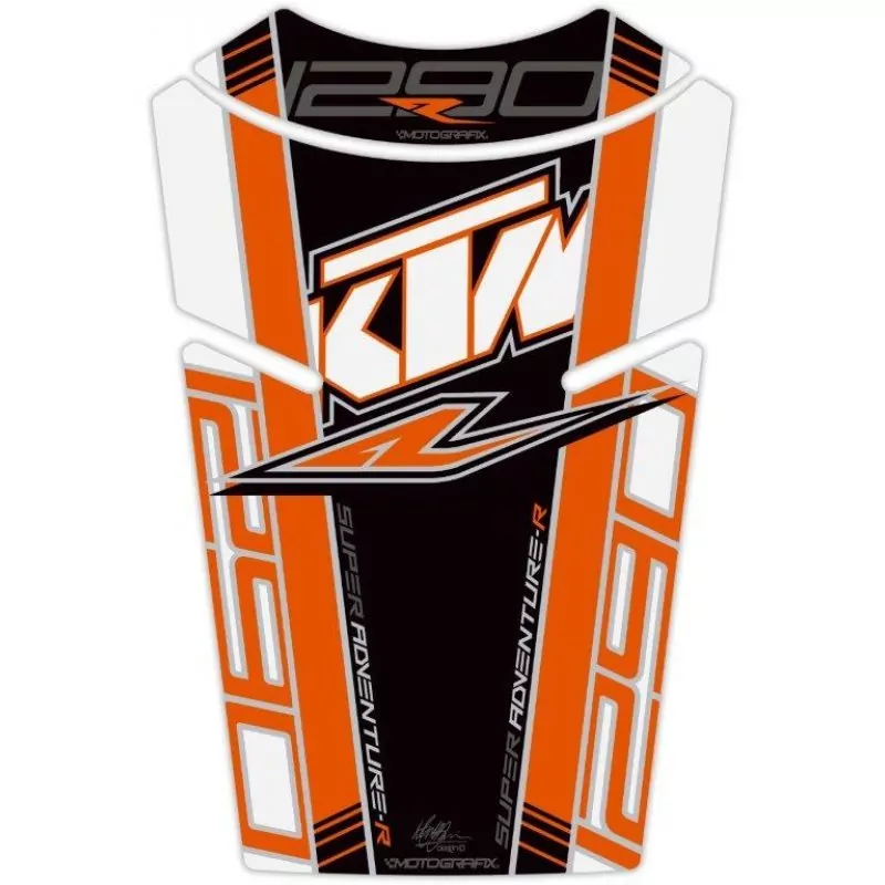Motografix KTM 1290 Super Adventure R Factory 3D Gel Tank Pad Protector TKTM08WOK