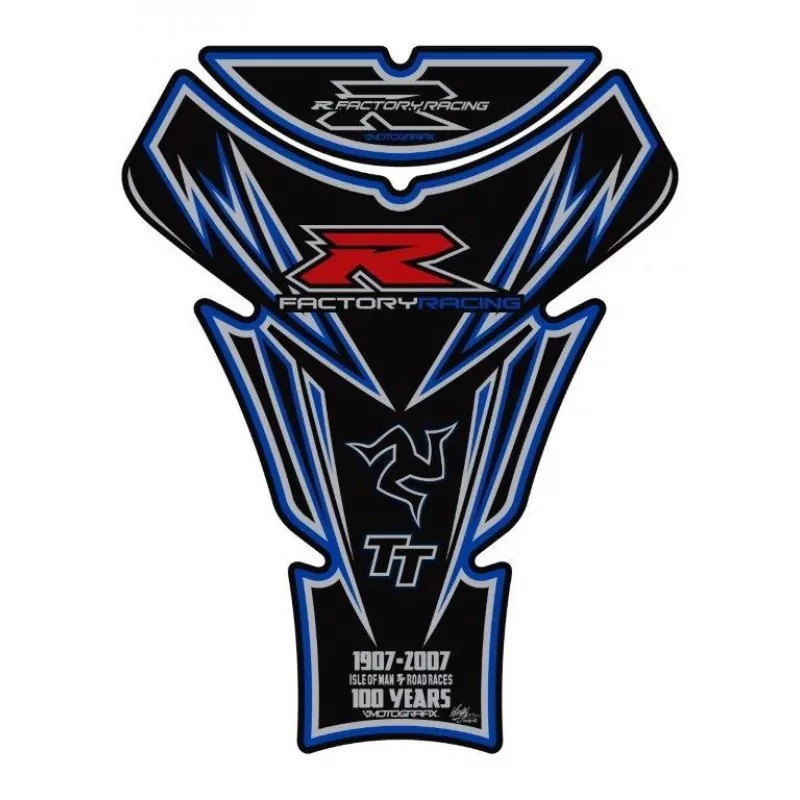 Motografix Suzuki GSX-R 1000 TT 1997-2007 3D Gel Tank Pad Protector TS030KB