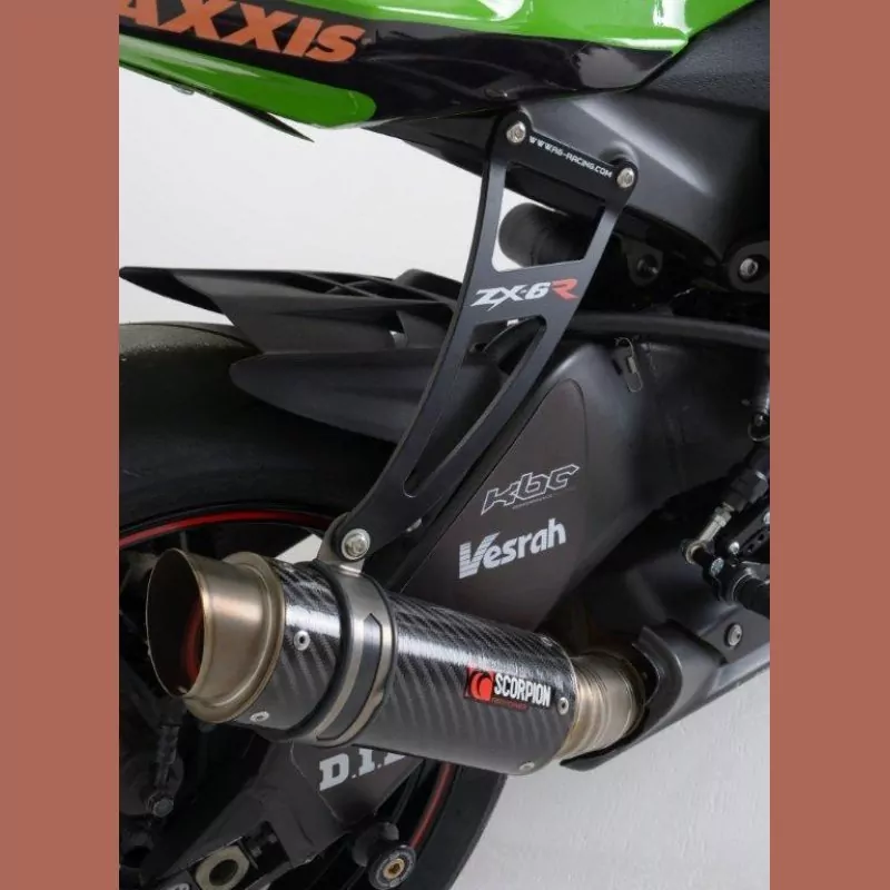 R&G Racing Auspuffhalter Set Kawasaki ZX-6 R 636 2013-